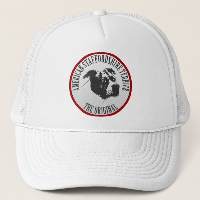Gorra De Camionero AmStaff BOY 2 silver/Cap (Anverso)