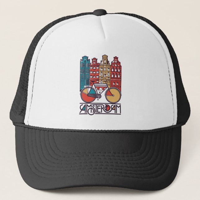 Gorra De Camionero Ámsterdam (Anverso)