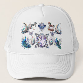 Gorra De Camionero Amuletos De Buena Suerte Para Mamá Marco Floral