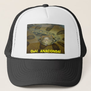 Gorra De Camionero ¡Anaconda verde, Ooh! ¡ANACONDA! Serpiente gran