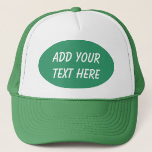 GORRA DE CAMIONERO AÑADA SU TEXTO HERE-HAT