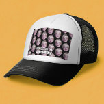 Gorra De Camionero Añadir 1 foto de cabeza flotante media caída patró<br><div class="desc">Un archivo png con la cabeza recortada funciona mejor. Una cabeza flotante hace de esto un diseño divertido y festivo para regalar como regalo o favor de cumpleaños. Si tienes las habilidades,  puedes reemplazar esta foto con tu foto.</div>
