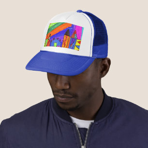Gorra De Camionero Añadir jarra de arte para niños