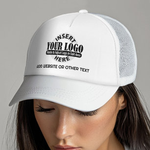 Gorra De Camionero Añadir su logotipo de negocios moderno Minimalista