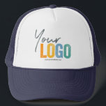 Gorra De Camionero Añadir su logotipo, sin el camionero de logotipos<br><div class="desc">Personalice fácilmente este gorra promocional de alta calidad con el logotipo de su propia empresa y el texto personalizado. Simplemente elimine el texto si sólo necesita un logotipo. ¡No hay tarifa mínima ni de instalación! Disponible en muchos colores. Los Gorras de logotipos son una forma fácil y eficaz de crear...</div>
