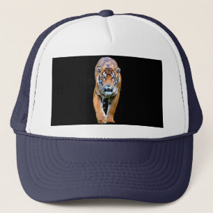 Gorra De Camionero Añadir tu plantilla de tigre de arte pop moderno d