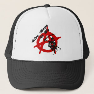 Gorra De Camionero Anarchy Grim Reaper