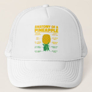 Gorra De Camionero Anatomía De Un Amante De La Piña Graciosa Amante D