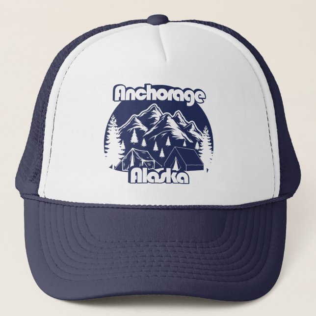 Gorra De Camionero Anchorage Alaska (Anverso)