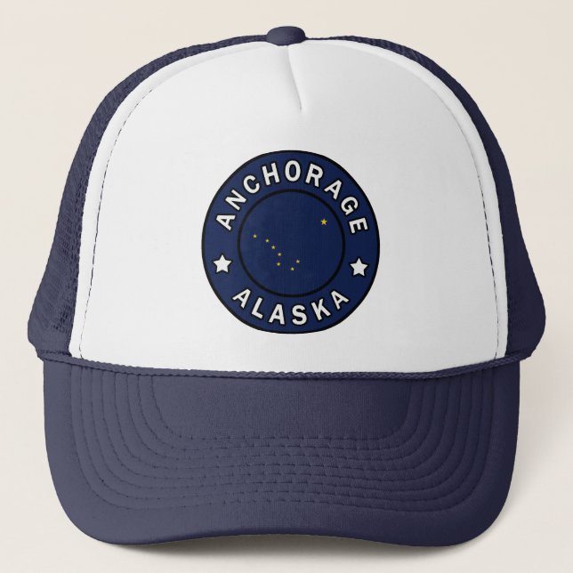 Gorra De Camionero Anchorage Alaska (Anverso)