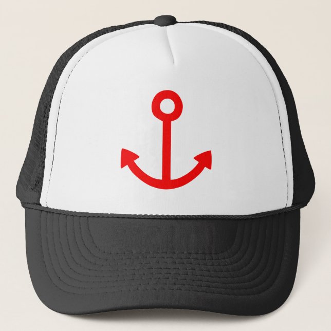Gorra De Camionero Ancla (Anverso)