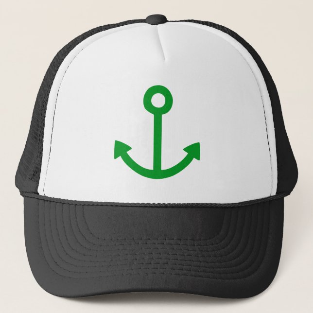 Gorra De Camionero Ancla (Anverso)