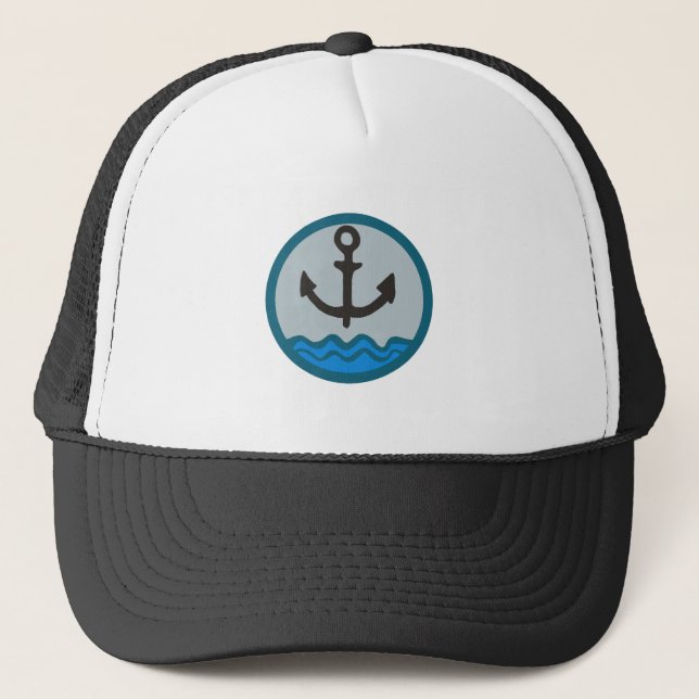 Gorra De Camionero ancla (Anverso)