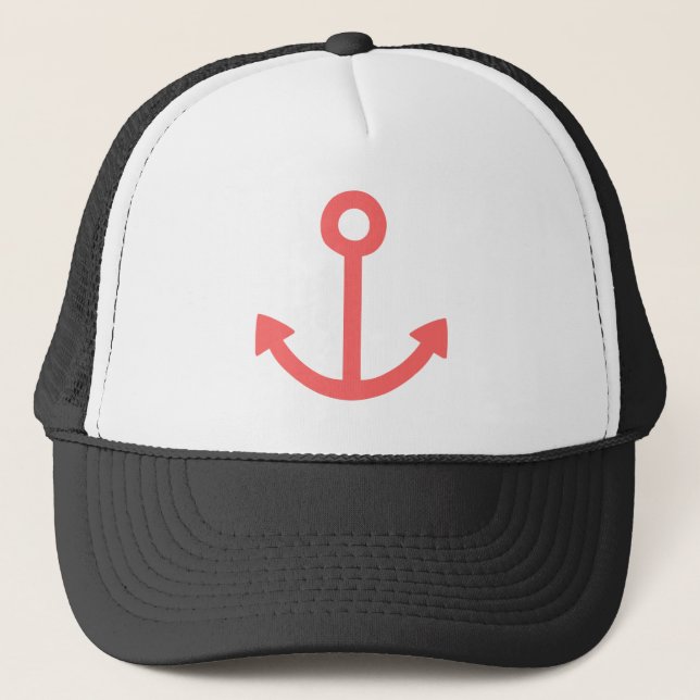 Gorra De Camionero Ancla (Anverso)