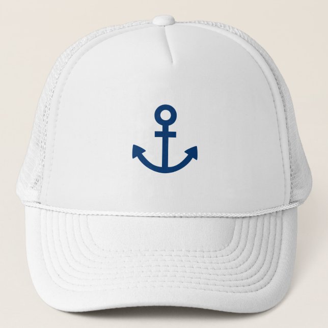 Gorra De Camionero Ancla (Anverso)