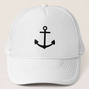 Gorra De Camionero Ancla negra