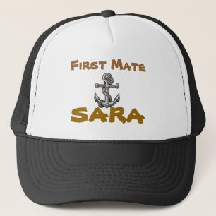 Gorra De Camionero ancla-tatuaje, primer compañero, Sara