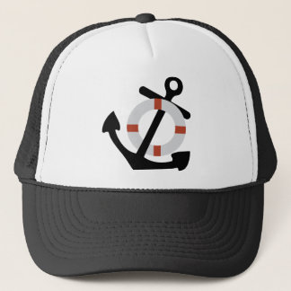 Gorra De Camionero ancla y salvación