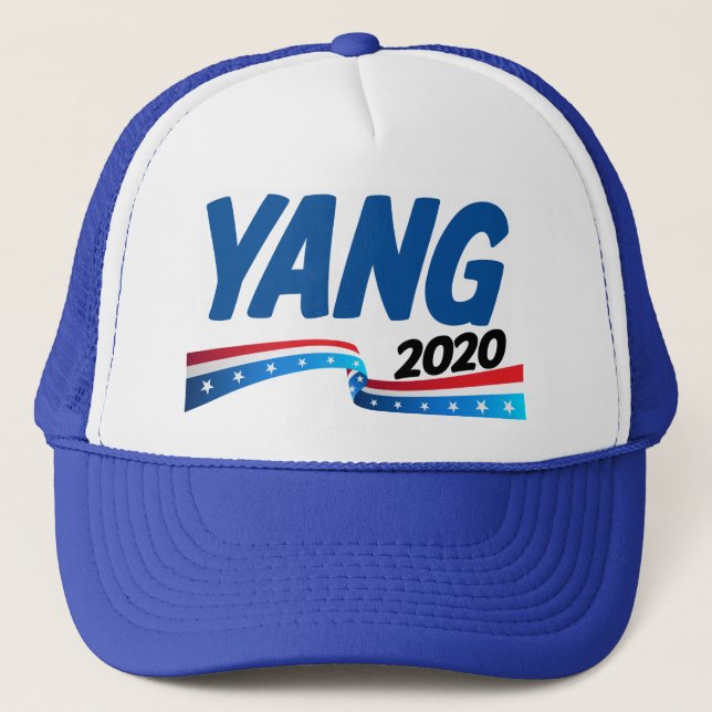 Gorra De Camionero Andrew Yang 2020 Presidente (Anverso)