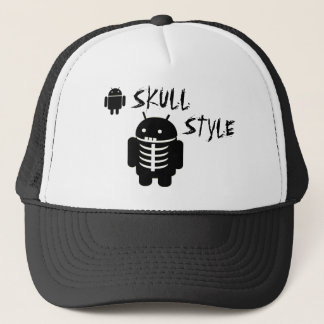 Gorra De Camionero Android SKULL STYLE