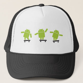 Gorra De Camionero androide-monopatín