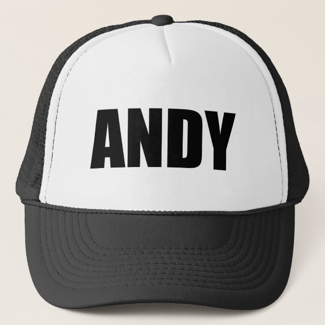 Gorra De Camionero Andy (Anverso)