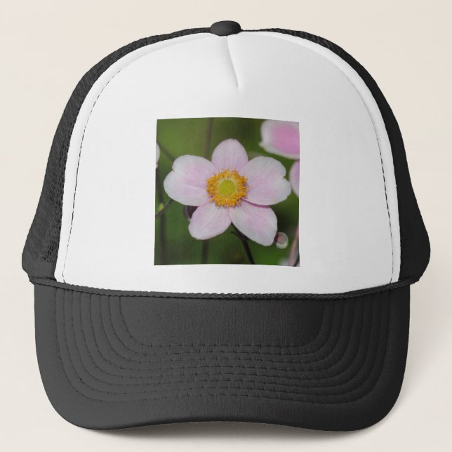 Gorra De Camionero Anemona rosa (Anverso)