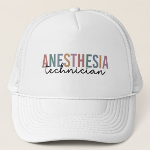 Gorra De Camionero Anestesia Técnica Retro Anestesia Tech
