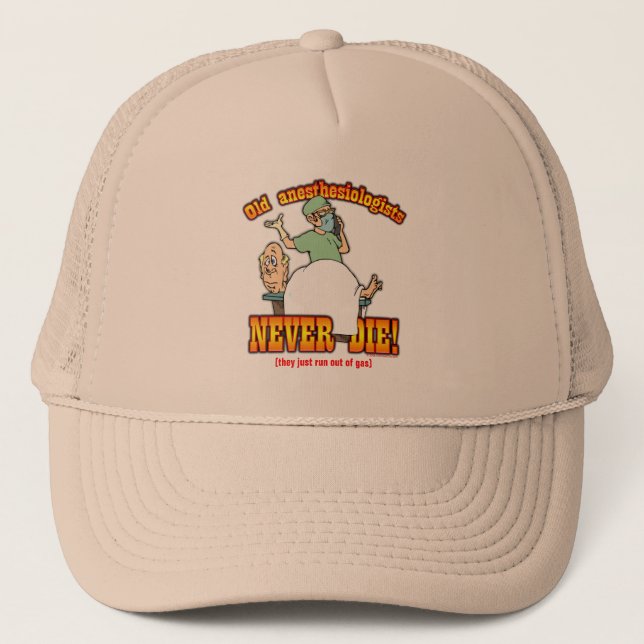 Gorra De Camionero Anesthesiologists (Anverso)