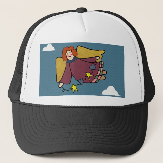 Gorra De Camionero Ángel (Anverso)