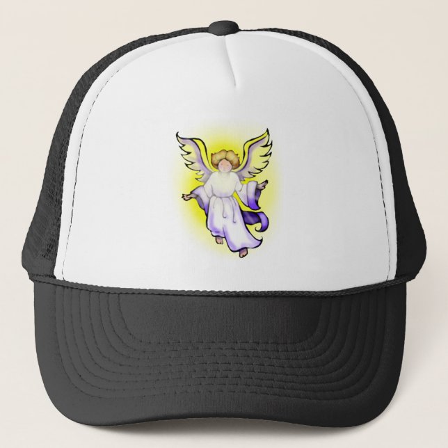 Gorra De Camionero Ángel (Anverso)