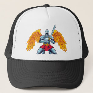Gorra De Camionero Ángel con espada grande