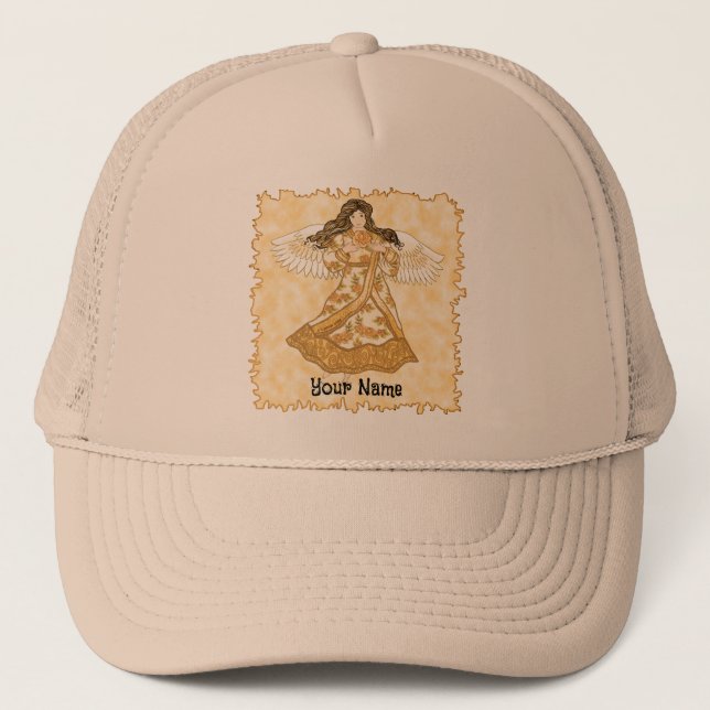 Gorra De Camionero Ángel cristiano de verano (Anverso)