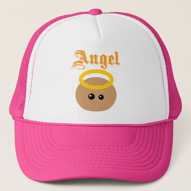 Gorra De Camionero Ángel Cute (Anverso)