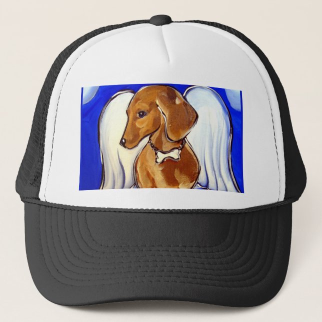 Gorra De Camionero Angel Dachshund (Anverso)