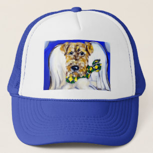 Gorra De Camionero Ángel de Airedale Terrier