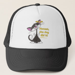 Gorra De Camionero Angel de gatos