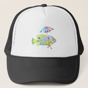 Gorra De Camionero Angel Fish con paraguas