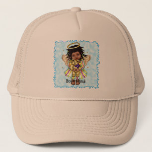 Gorra De Camionero Angel Holding Bear