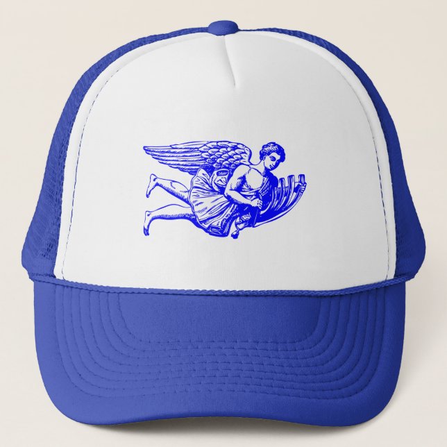 Gorra De Camionero Ángel musical volador (Anverso)