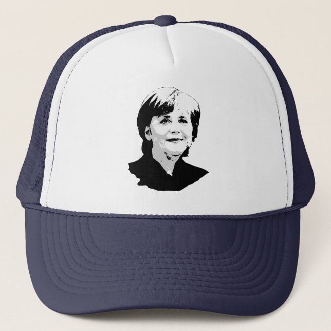 Gorra De Camionero Angela Merkel (Anverso)