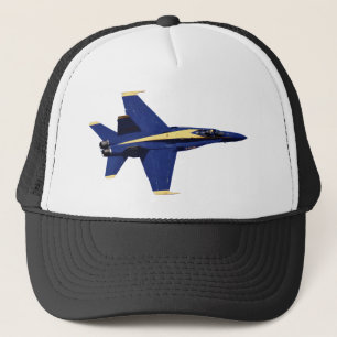 Gorra De Camionero Ángeles de azules marinos de los E.E.U.U. en vuelo