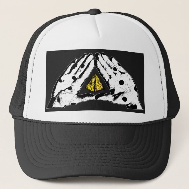 Gorra De Camionero Angine de Poitrine Mantra Rock Band Quebec Canada  (Anverso)