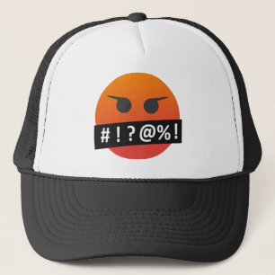 Gorra De Camionero Angry Face Emoji