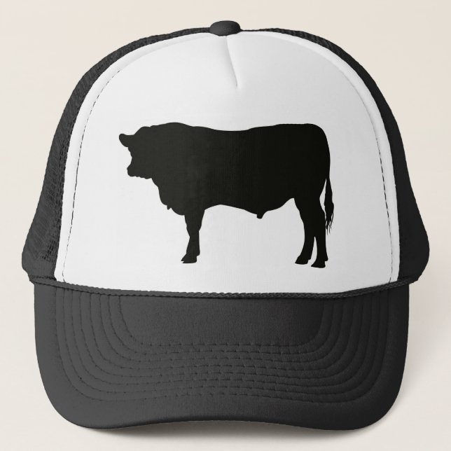 Gorra De Camionero Angus Bull (Anverso)