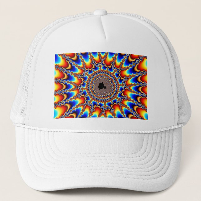 Gorra De Camionero Anillo de llama (Anverso)