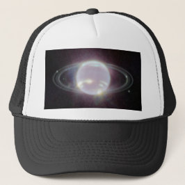 Gorra De Camionero Anillos JWST del planeta Neptuno