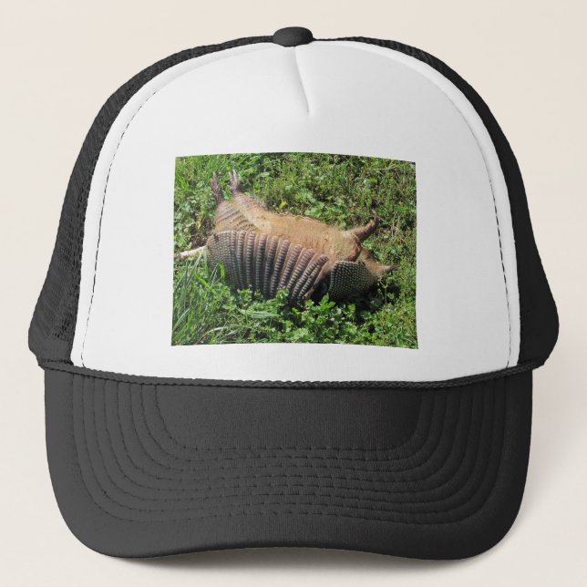 Gorra De Camionero Animales atropellados del armadillo - Dasypodidae (Anverso)