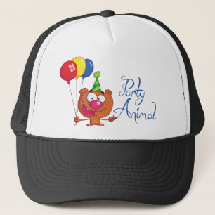 Gorra De Camionero Animales de fiesta de cumpleaños