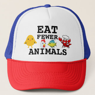 Gorra De Camionero ¿Animales del amor? (Coma menos animales)